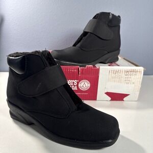 Toe Warmers Michelle Black Waterproof Winter Boots Womens 12 N TA194400-N NIB